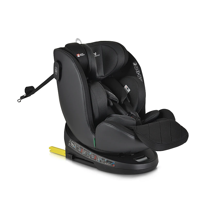 Столче за кола i-Size Castor 40-150 см Черен от Cangaroo