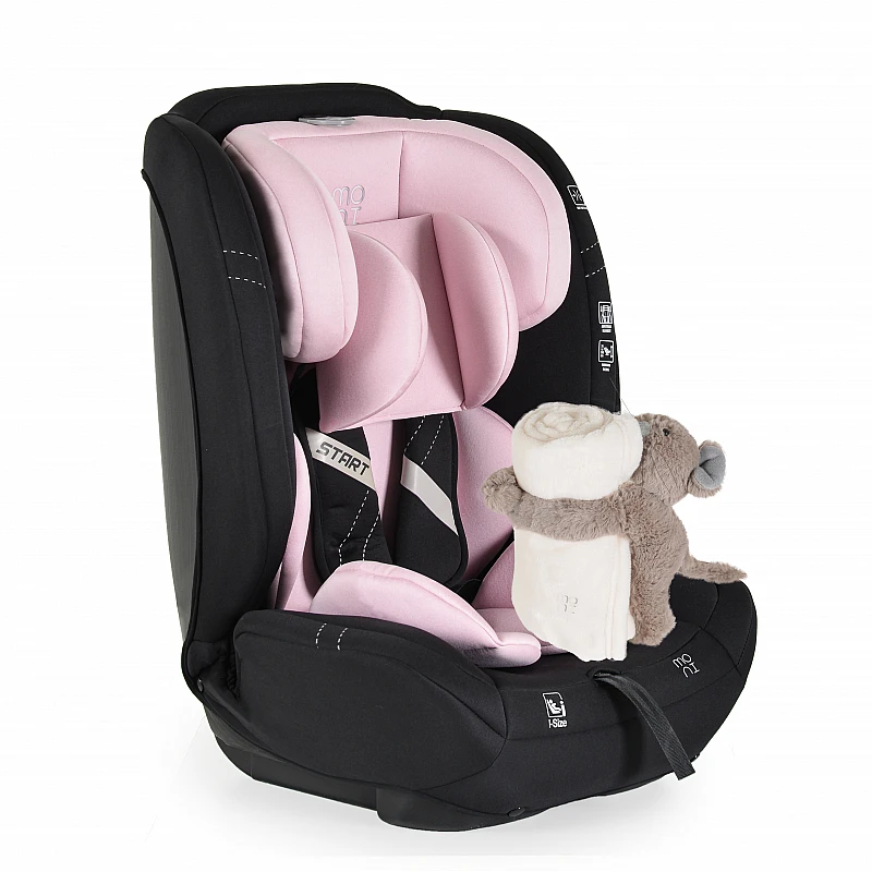 Столче за кола i-Size Start 76-150cм Розов от Moni