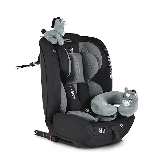 Столче за кола i-Size I-safe 76-150cм Сив от Moni