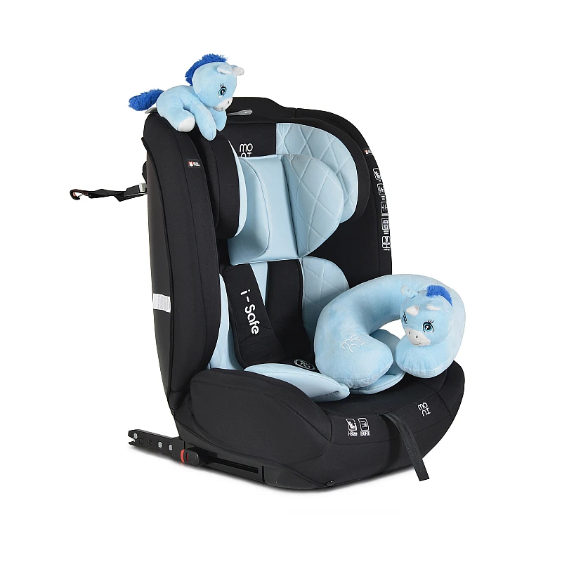 Столче за кола i-Size I-safe 76-150cм Син от Moni