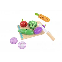 Дървена ролева играчка Зеленчуци за Рязане Tk112 от Tooky Toy