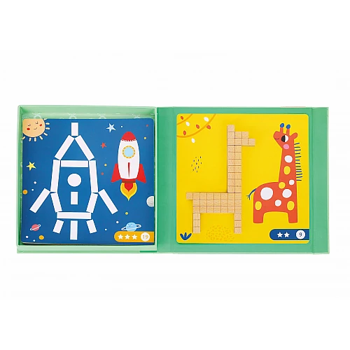 Дървена образователна играчка Математически Клечки Tf488 от Tooky Toy