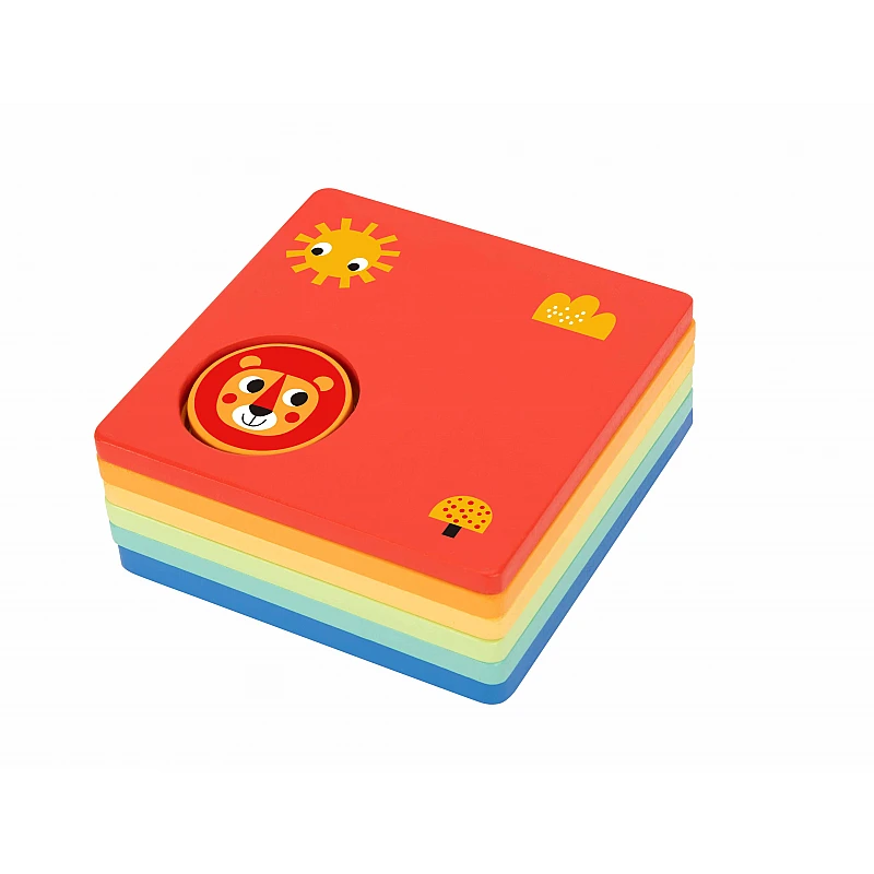 Дървена образователна играчка Логически Сортер Th958 от Tooky Toy