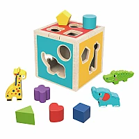 Дървена образователна играчка Сортер Animal Th442 от Tooky Toy