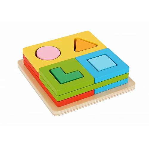 Дървена образователна играчка Сортер Multi-shape Tf862 от Tooky Toy