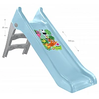 Детска пързалка 140 cm Син Пастел от Mochtoys