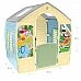 Детска градинска къщичка и маса Къща Happy Пастел от Mochtoys Детска градинска къщичка и маса Къща Happy Пастел от Mochtoys