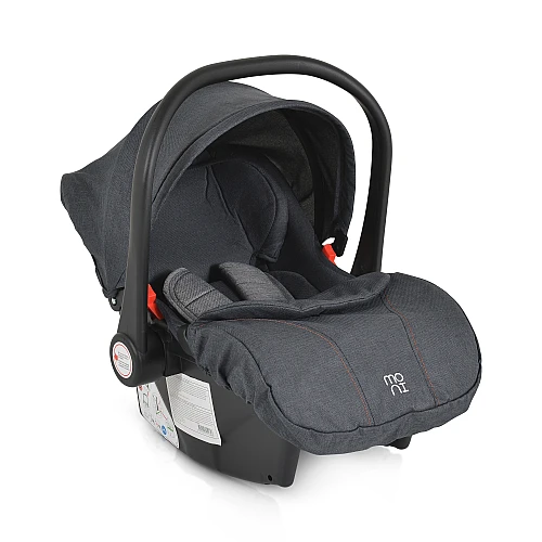 Столче за кола кошница i-Size Trio 40-87 см Сив от Moni Столче за кола кошница i-Size Trio 40-87 см Сив от Moni