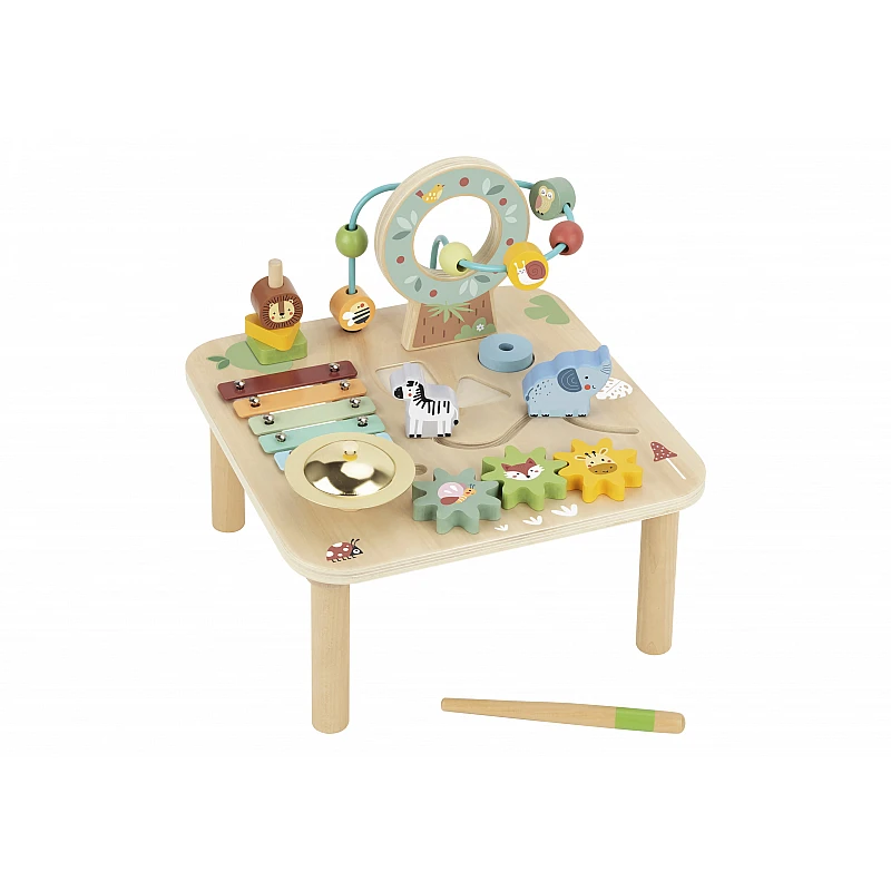 Дървена образователна играчка Активна Маса Forest Tj005 от Tooky Toy