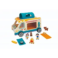 Дървена ролева играчка Кемпер с Фигурки Th427 от Tooky Toy