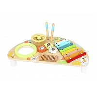 Дървена ролева играчка Мултифункционален Музикален Център Tkc354a от Tooky Toy
