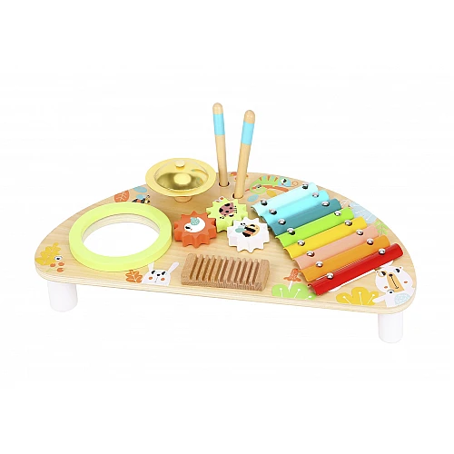 Дървена ролева играчка Мултифункционален Музикален Център Tkc354a от Tooky Toy