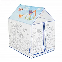 Детски басейн с топки Къща за Оцветяване J1221 от Moni Toys