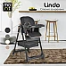 Мултифункционално столче за хранене С Подарък Lindo Черен от Moni Мултифункционално столче за хранене С Подарък Lindo Черен от Moni