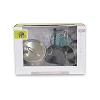 Детска дървена кухня Метални Прибори за Игра 8части Lux G9 от Moni Toys