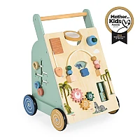 Детска играчка за прохождане Дървена за Прохождане Lala от Moni Toys