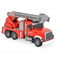 Детска количка и писта Камион Пожарен със Звук и Светлина 666-58p от Jin Jia Toys