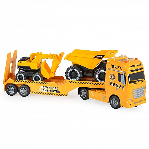 Детска количка и писта Автовоз с и Самосвал 666-68f от Jin Jia Toys