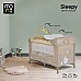 Бебешка кошара за спане и игра Sleepy Сив от Moni