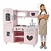 Дървена детска играчка Kухня Розова от Moni Toys