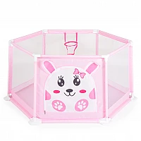 Детски басейн с топки За Игра 146 cm с 50 Топки Pink - 7061b от Moni Toys