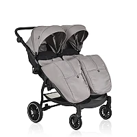 Бебешка количка за близнаци Twingo Silver от Moni