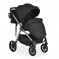 Комбинирана бебешка количка 3 в 1 Unique Carbon-black от Cangaroo