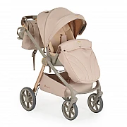 Комбинирана бебешка количка 3 в 1 Unique Macadamia-beige от Cangaroo