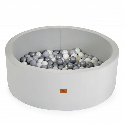 Детски басейн с топки 200 Топки Bp02-5 Сив от Moni Toys
