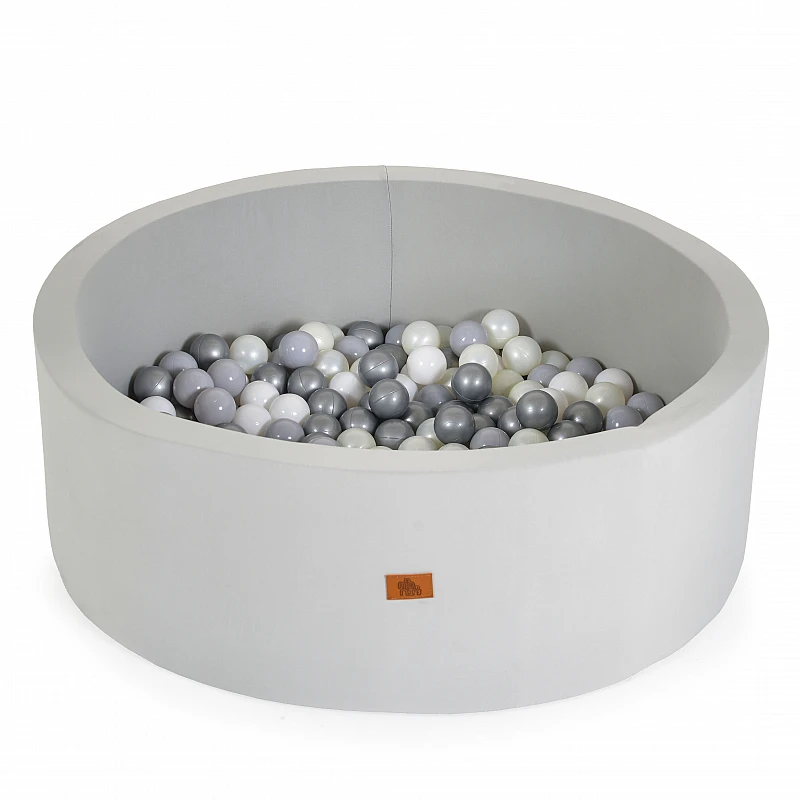Детски басейн с топки 200 Топки Bp02-5 Сив от Moni Toys