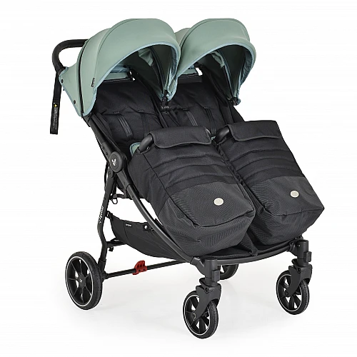 Бебешка количка за близнаци 2gether Iceberg-green от Cangaroo