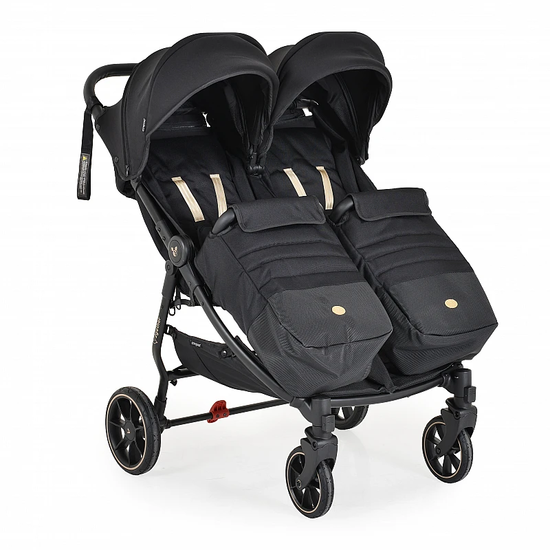 Бебешка количка за близнаци 2gether Modern-black от Cangaroo