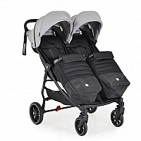 Бебешка количка за близнаци 2gether Ultimate-grey от Cangaroo