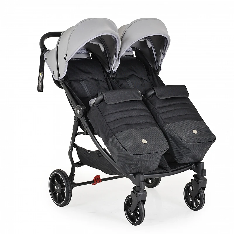 Бебешка количка за близнаци 2gether Ultimate-grey от Cangaroo