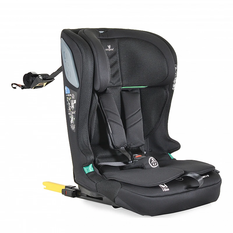 Столче за кола i-Size Idrive 76-150cм Phantom-black от Cangaroo