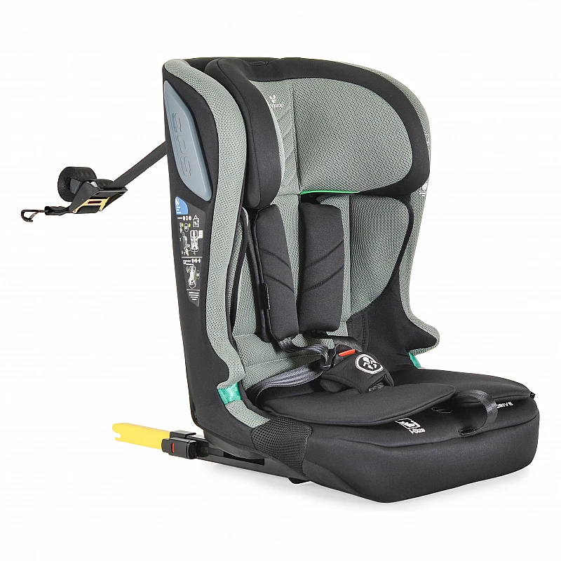 Столче за кола i-Size Idrive 76-150cм Twill-green от Cangaroo