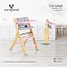 Мултифункционално столче за хранене Дървен Caramel Розов от Cangaroo Мултифункционално столче за хранене Дървен Caramel Розов от Cangaroo
