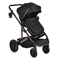 Комбинирана бебешка количка 3 в 1 All Road Black от Moni