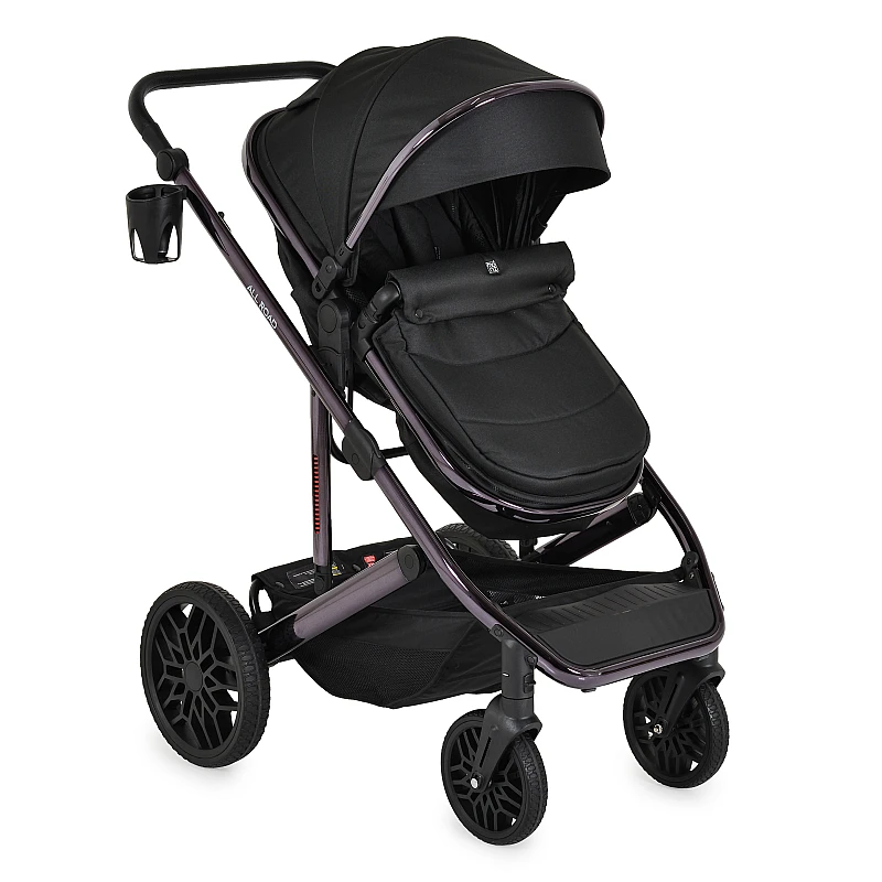 Комбинирана бебешка количка 3 в 1 All Road Black от Moni