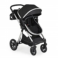 Комбинирана бебешка количка 2 в 1 Alina Black-onyx от Moni