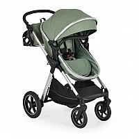 Комбинирана бебешка количка 2 в 1 Alina Dark-green от Moni