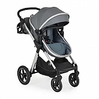 Комбинирана бебешка количка 2 в 1 Alina Titanium-grey от Moni