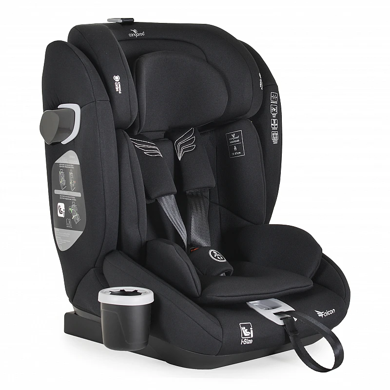 Столче за кола i-Size Falcon 76-150 см Pirate-black от Cangaroo