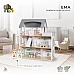 Детска дървена къща за кукли Ema W06a587 от Moni Toys