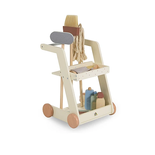 Дървена ролева играчка Комплект за Почистване W10d787 от Moni Toys Дървена ролева играчка Комплект за Почистване W10d787 от Moni Toys