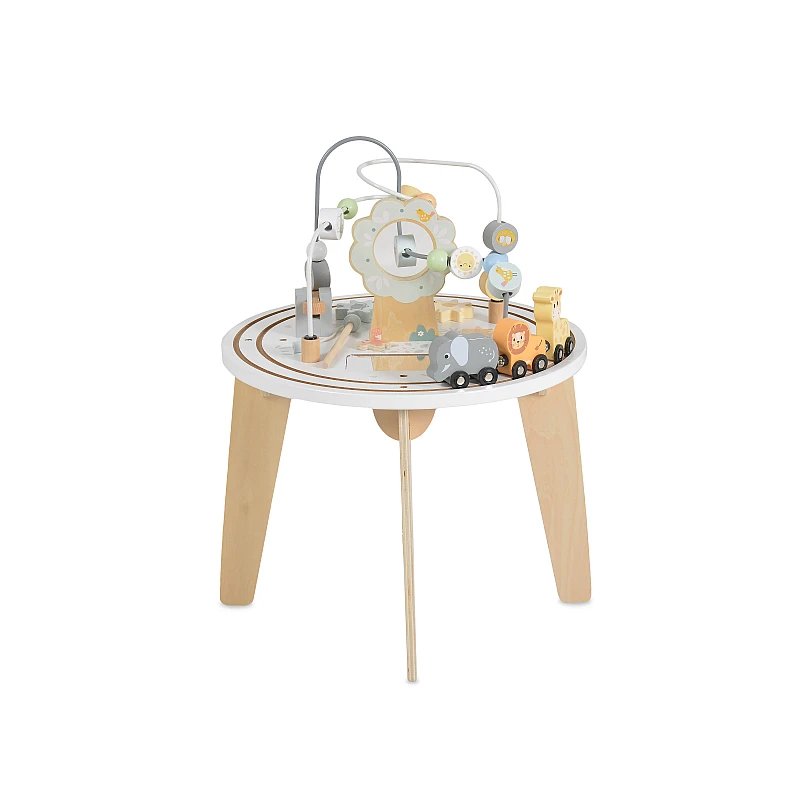 Дървена образователна играчка Активна Маса W12d626 от Moni Toys