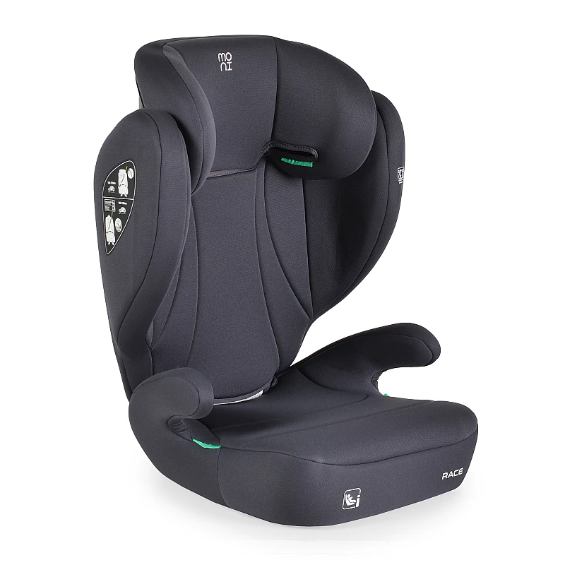 Столче за кола i-Size Race 100-150 см Stone-gray от Moni