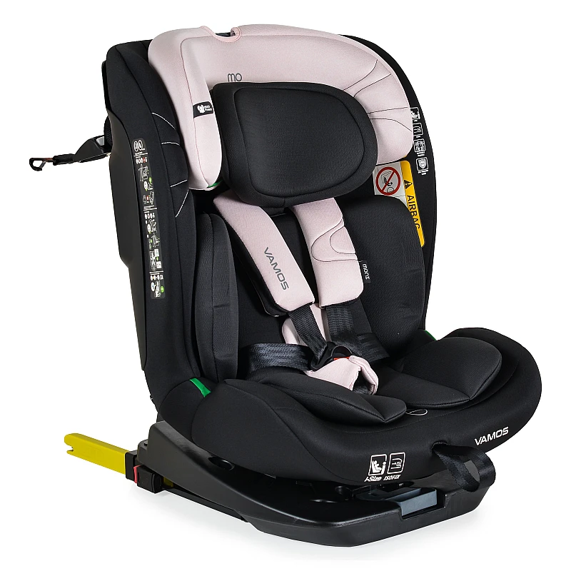 Столче за кола i-Size Vamos 40-150 см Baby-pink от Moni