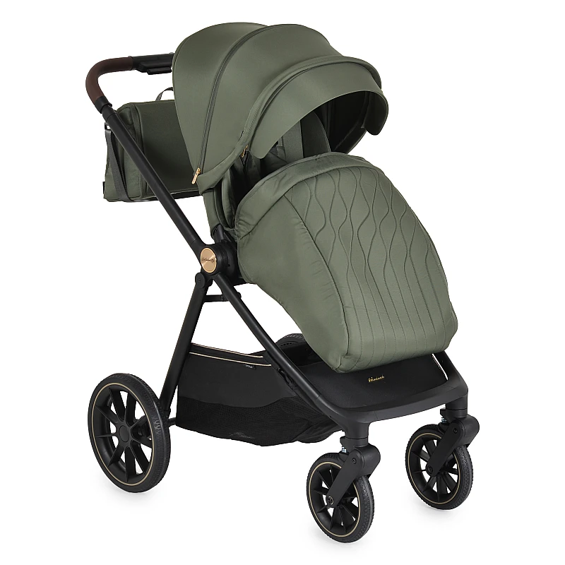 Комбинирана бебешка количка 2 в 1 Celebrity Deep-green от Cangaroo