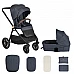 Комбинирана бебешка количка 2 в 1 Celebrity Graystone от Cangaroo